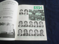 1974 NOV 23 FOOTBALL PROGRAM - UNIVERSITY NOTRE DAME VS AIR FORCE - SP 1213C