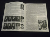 2011 UNIVERSITY OF REDLANDS FOOTBALL GAME NOTES - SP 1219E