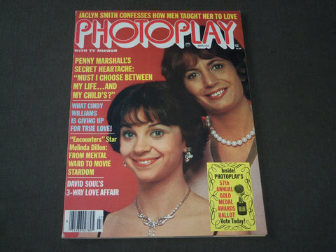 1978 MARCH PHOTOPLAY MAGAZINE - CINDY WILLIAMS COVER - CW 963