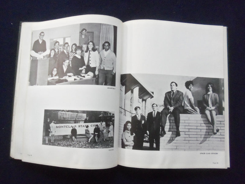 1968 MONTCLAIR STATE COLLEGE YEARBOOK - UPPER MONTCLAIR, NEW JERSEY - YB 3014