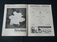 1934-1939 BROADWAY PROGRAMS LOT OF 3 - KITTY CARLISLE - RALPH BELL - J 3889
