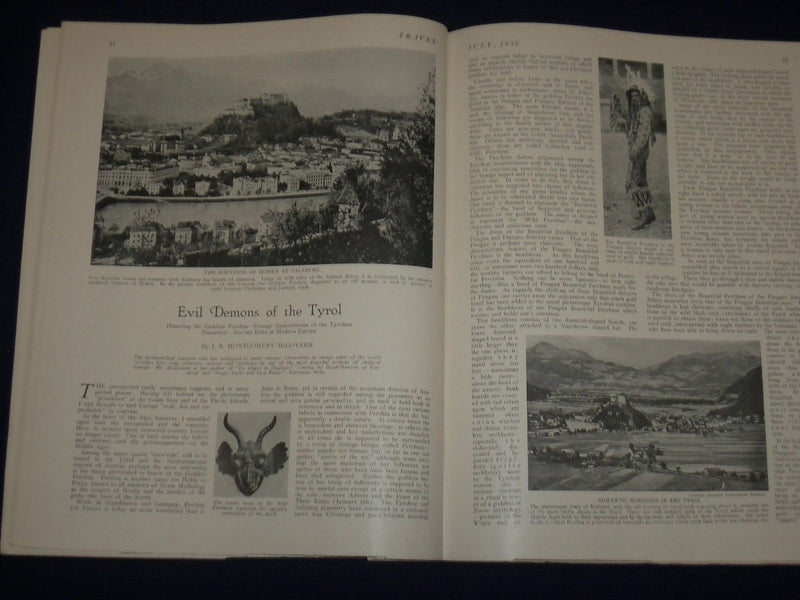 1930 JULY THE TRAVEL MAGAZINE - A GLIMPSE OF AUSTRIA - II 2281