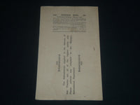 1892 OCTOBER 3 A LUCKY DOG TERRY'S THEATRE PROGRAM - LONDON - J 4217