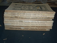 1884-85 HARPER'S MONTHLY MAGAZINE-LOT 11 ISSUES-NICE ILLUSTRATIONS & ADS-WR 466K
