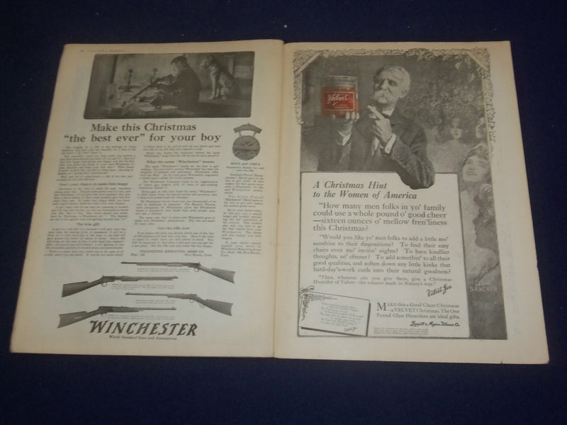 1917 DECEMBER 8 COLLIER'S MAGAZINE - THE ODDS AGAINST THE U-BOAT - ST 6722
