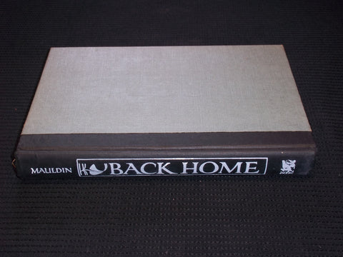 1947 BACK HOME HARDCOVER BOOK BY BILL MAULDIN - KD 7599