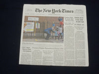 2020 SEPTEMBER 22 NEW YORK TIMES - SENATORS LINE UP TO BACK TRUMP ON COURT FIGHT