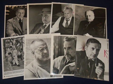 1960'S - 1980'S ORIGINAL PRESS PHOTOS OF GEORGE C. SCOTT LOT OF 35 - J 1799