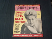 1963 FEBRUARY THE NATIONAL POLICE GAZETTE MAGAZINE - KIM NOVAK - B 5719