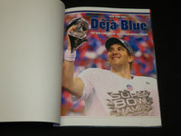 2012 DEJA BLUE THE NEW YORK GIANTS 2011 CHAMPIONSHIP SEASON BOOK - R 725R