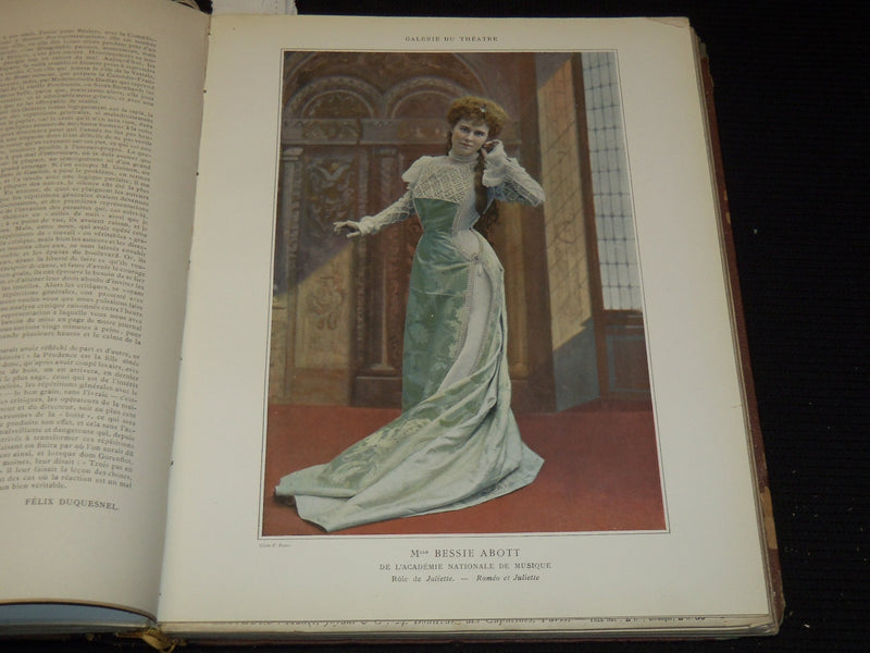 1902 JULY-DECEMBER LE THEATRE MAGAZINE BOUND VOLUME - 12 ISSUES - KD 2657H