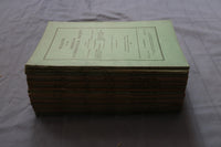1932-1937 BULLETIN OF THE AMERICAN MATHEMATICAL SOCIETY - LOT OF 18 - O 3899