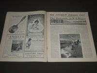 1901 APRIL 13 THE SATURDAY EVENING POST MAGAZINE - ILLUSTRATED COVER - SP 529