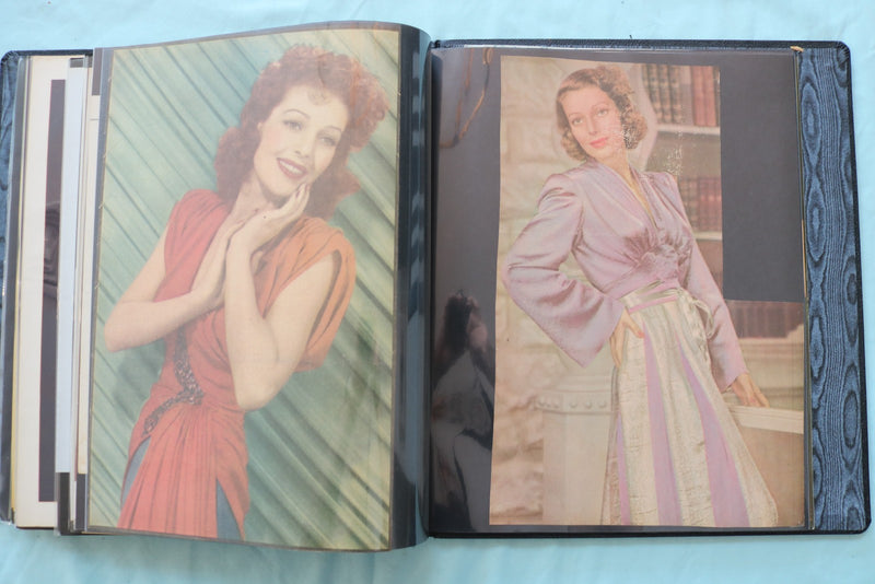 MOVIE STAR SCRAPBOOK - TYRONE POWER - NATALIE WOOD - E 26482