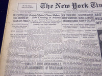 1947 SEPT 23 NEW YORK TIMES - ROBOT-PILOTED PLANE MAKES SAFE CROSSING - NT 175
