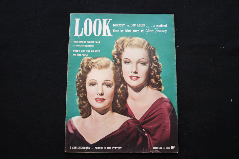 1940 FEBRUARY 13 LOOK MAGAZINE - ANN SHERIDAN COVER - E 10174