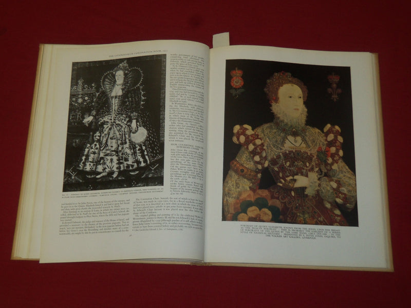 1953 THE CONNOISSEUR CORONATION HARDCOVER BOOK - NICE PRINTS - KD 5430