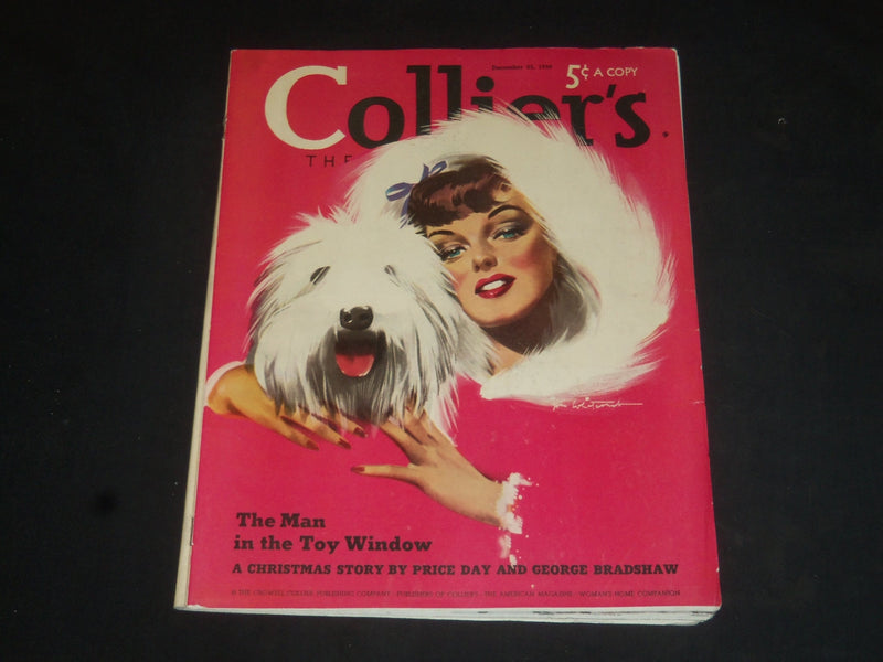 1939 DEC 23 COLLIER'S MAGAZINE - GREAT ILLUSTRATIONS, ARTICLES & ADS - SP 8263