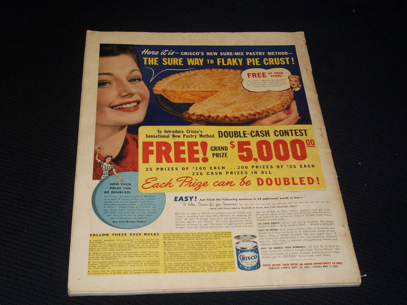 1941 OCTOBER MCCALL'S MAGAZINE - NICE COLOR COVERS & ADS - E 1036
