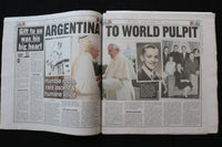 2025 APRIL 22 NEW YORK POST NEWSPAPER - DEATH OF POPE FRANCIS 1936-2025