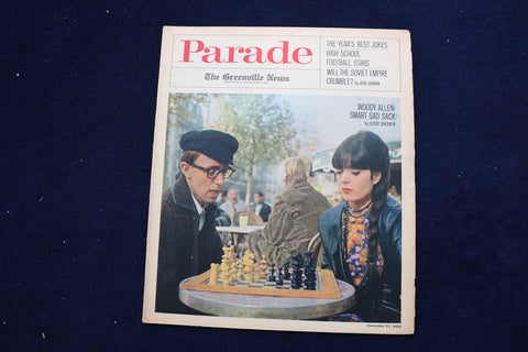 1964 DECEMBER 27 PARADE MAGAZINE - WOODY ALLEN COVER - E 22417