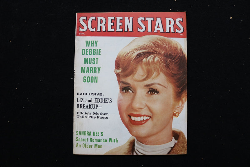 1960 SEPTEMBER SCREEN STARS MAGAZINE - DEBBIE REYNOLDS COVER - E 25734