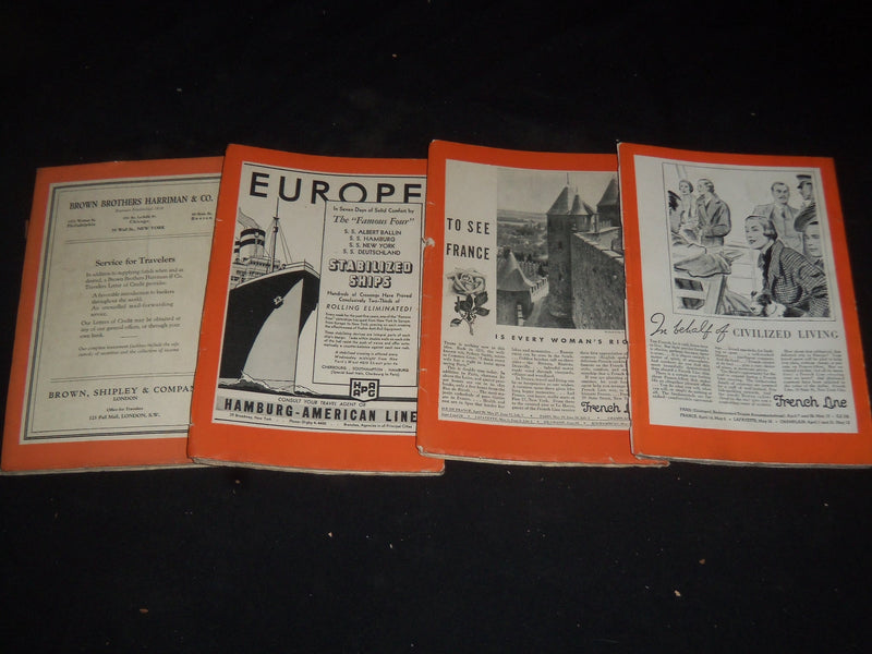 1931-1948 THE ATLANTIC MONTHLY MAGAZINE-LOT 18 ISSUES-STORIES & ARTICLES-WR 1364