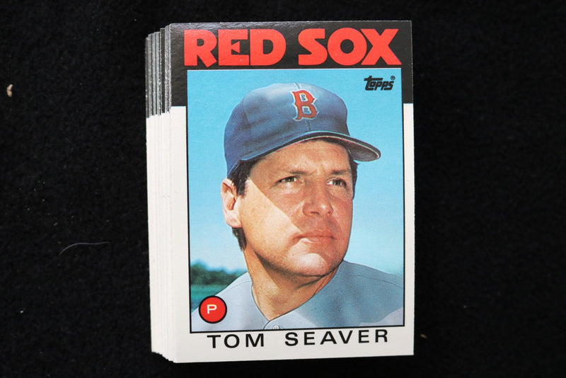 TOM SEAVER 1986 TOPPS BASEBALL CARDS - CARD #101T - NM-MT - LOT OF 50 - #222