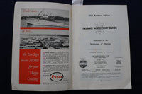 1954 INLAND WATERWAY GUIDE NORTHERN EDITION SOFTCOVER BOOK - K 905