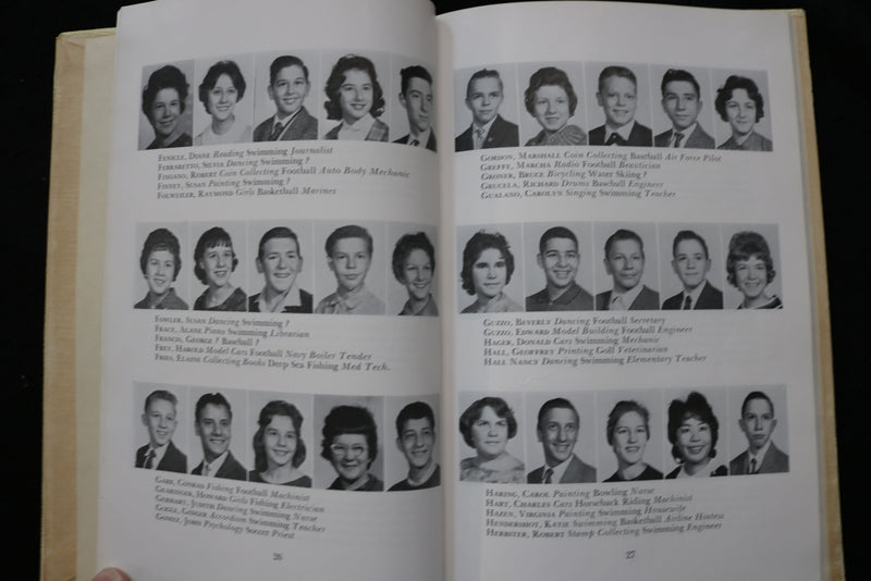 1961 WOLF JUNIOR HIGH SCHOOL YEARBOOK - EASTON, PENNSYLVANIA - YB 3497