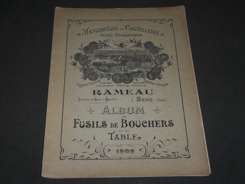 1902 RAMEAU MANUFACTURE DE COUTELLERIE FRENCH CATALOGUE - FR 513