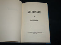 1959 GOLDFINGER HARDCOVER BOOK BY IAN FLEMNIG - KD 7284