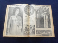 1965 NOV 22 BOSTON RECORD AMERICAN NEWSPAPER- 2 YEARS AFTER JFK KILLED -NP 6304