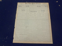 1922 MARCH 27 NEW YORK TIMES - BABE RUTH INJURED AS YANKEES LOSE - NT 8324
