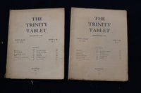 1895-1897 THE TRINITY TABLET MAGAZINE - LOT OF 14 - O 3432