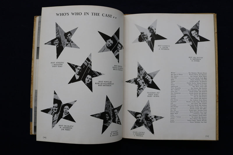 1947 BLUE LETTER METUCHEN HIGH SCHOOL YEARBOOK - METUCHEN, NEW JERSEY - YB 3455