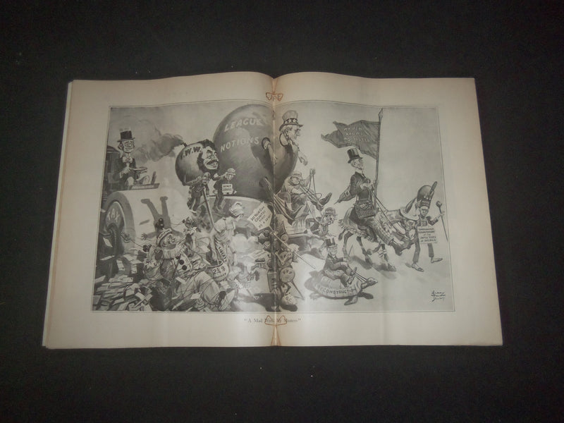 1919 AUGUST 21 LIFE MAGAZINE - NERVOUS PROSTRATION - L 769O