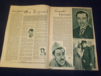 1936 SEP 25 CINE-MIROIR MOVIE MAGAZINE - DANIELLE DARRIEUX COVER-FRENCH - B 6533