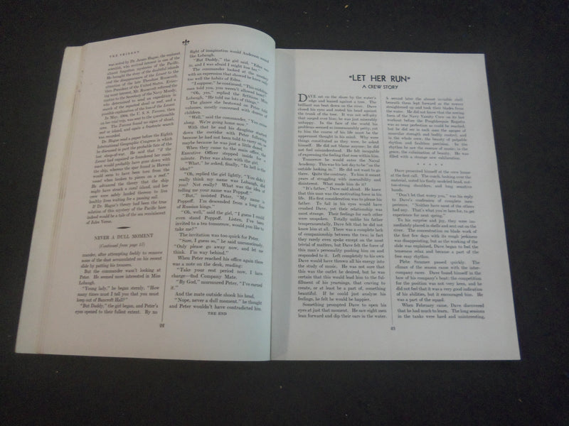 1935 TRIDENT MAGAZINE - JUNE WEEK - UNITED STATES NAVAL ACADEMY - B 5530T