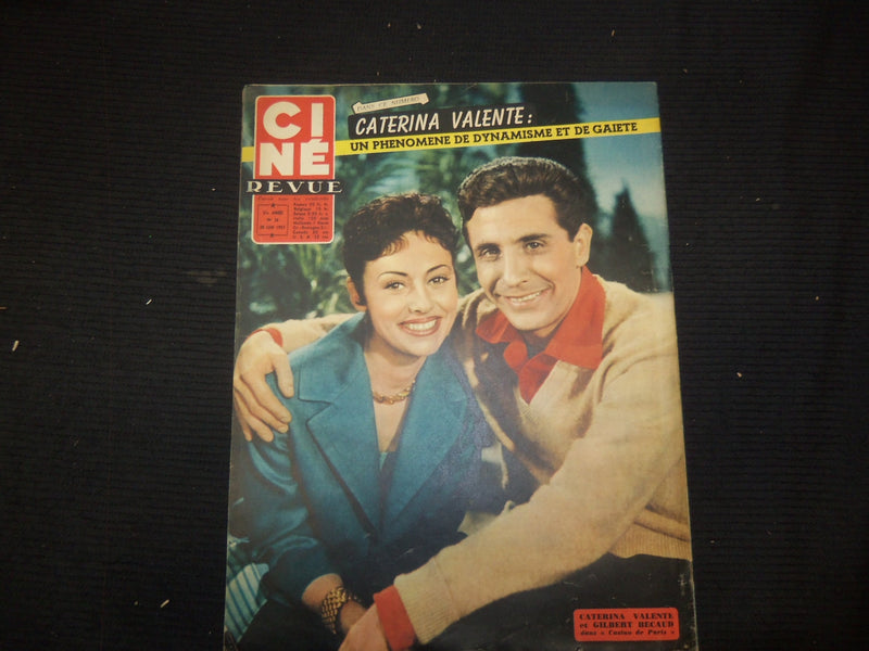 1957 JUNE 28 CINE REVUE FRENCH MAGAZINE - VIRGINIA MAYO COVER - E 24739