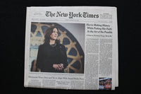 2024 AUG 23 NEW YORK TIMES-HARRIS MAKING HISTORY PUTTING FAITH ART OF POSSIBLE