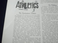1911 THE DIAL BRATTLEBORO HIGH SCHOOL MAGAZINE LOT OF 6 - GREAT INFO. - O 2341