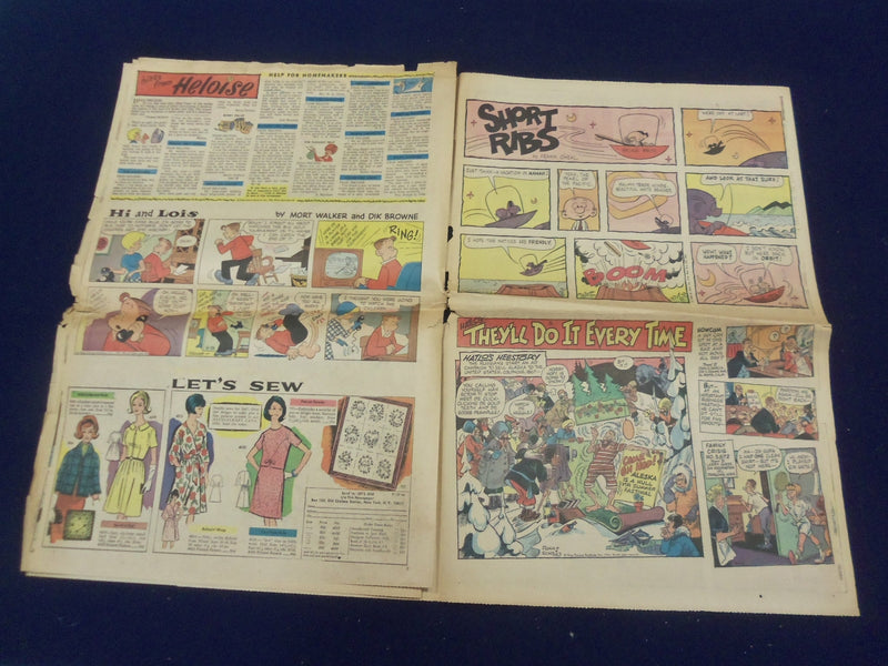 1966 SEPTEMBER 18 WORLD JOURNAL TRIBUNE SUNDAY COMICS - FIRST ISSUE - NP 4972