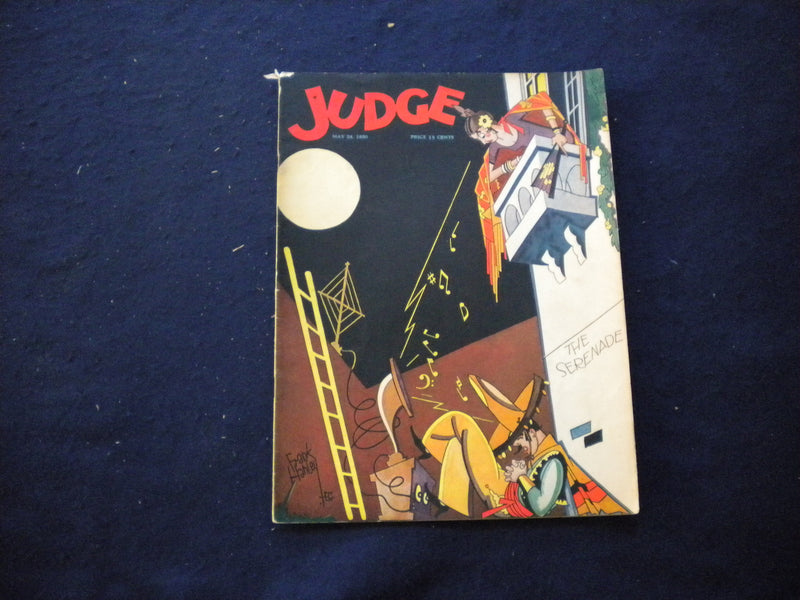 1930 MAY 24 JUDGE MAGAZINE - THE SERENADE - B 438H