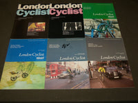 1990-1993 LONDON CYCLIST MAGAZINE LOT OF 14 ISSUES - O 3249