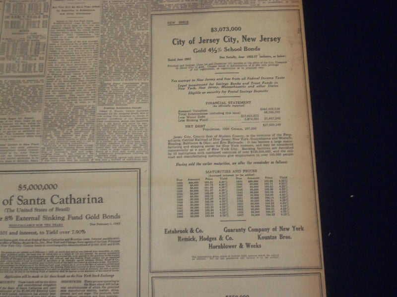 1922 JUNE 21 NEW YORK TIMES - MARCONI NEW DEVICE GUIDES RADIO - NT 8412