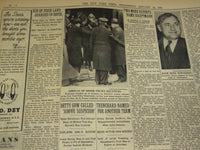 1935 JAN 16 NEW YORK TIMES - EXPERTS NAME HAUPTMANN AS WRITER OF NOTES - NT 2013