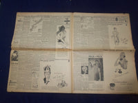 1945 MARCH 30 NEW YORK TIMES - 1ST ARMY RACES 55 MILES TO CUT OFF RUHR - NP 6681