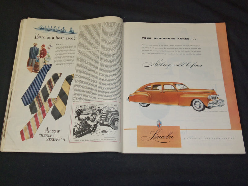 1947 MAY 17 THE SATURDAY EVENING POST MAGAZINE - ILLUSTRATED COVER - SP 5526
