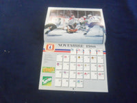 1988-1989 MONTREAL CANADIANS HOCKEY CALENDAR - F 254X